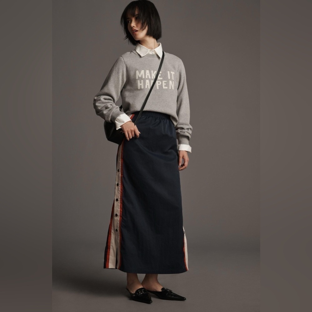 NWT Size S - Anthropologie Make it Happen Sweatshirt - Picture 2 of 7